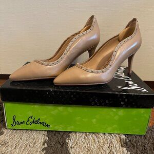 Sam Edelman Tiana, Classic Nude Lea Kitten Heels